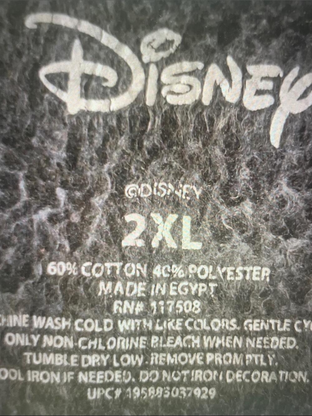 Disney Black Sweatshirt with Blue & Pink Stitch 'No Plans' Graphic - Picture 3 of 4